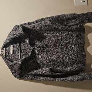 LOFT Black and White Women's Sweater